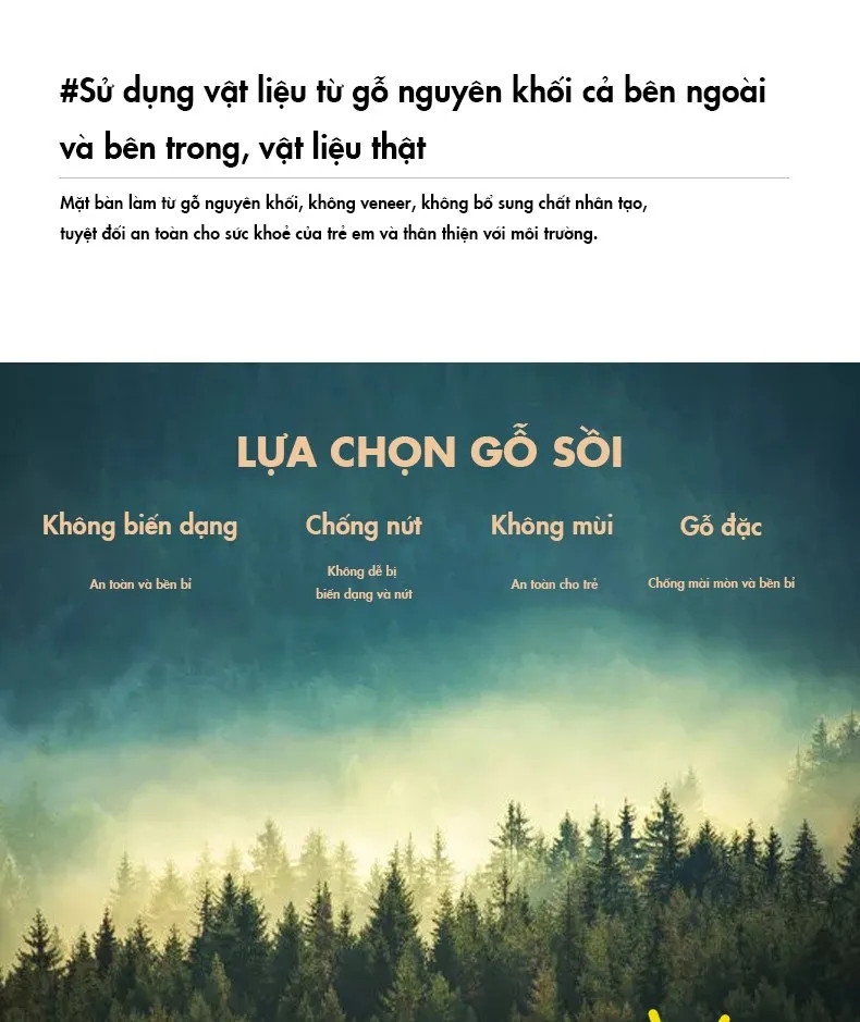 Bàn DRZ-10002S với màu sắc xanh