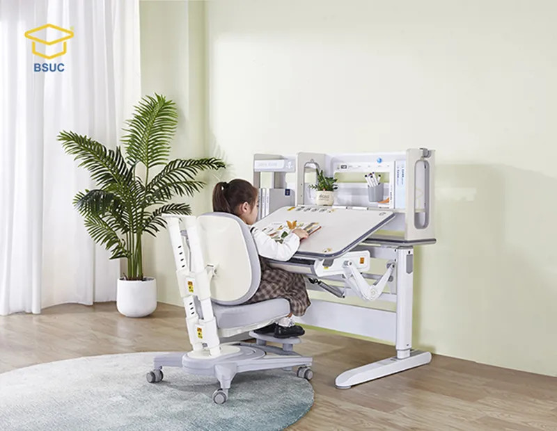 Bàn học sinh thông minh DRZ-12002 Pro nâng hạ thuỷ lực