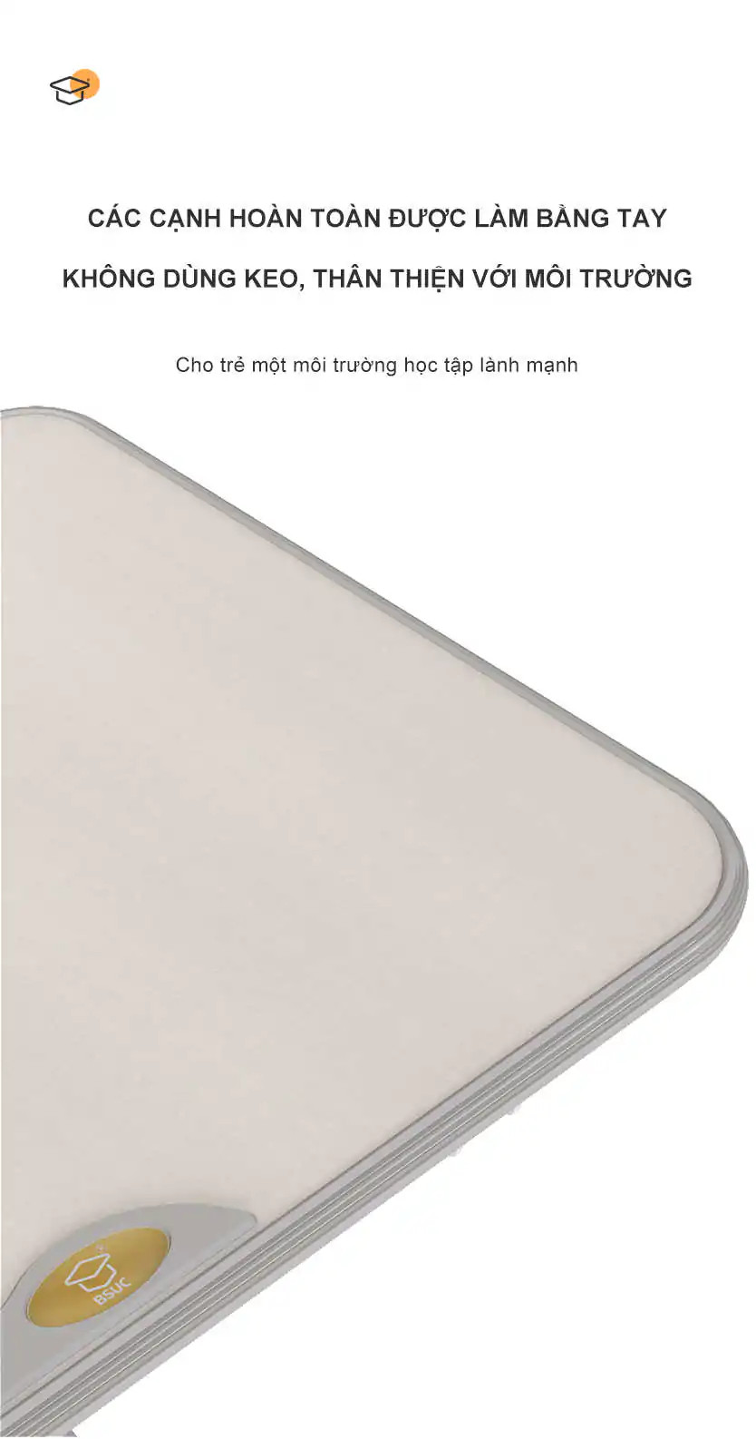 Bàn học thông minh ngăn ngừa gù lưng