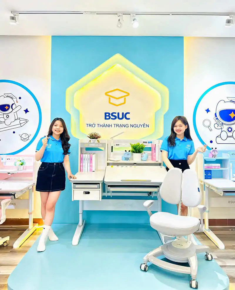 BSUC - Thương hiệu bàn học thông minh uy tín