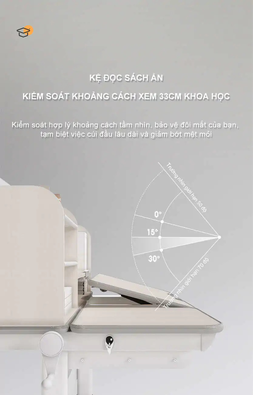 Chất liệu gỗ cao cấp của bàn học YX-12001