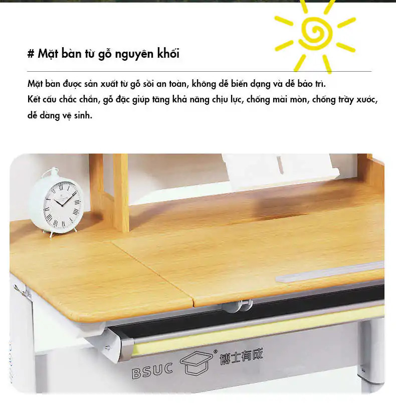 Hình ảnh chân bàn BSUC DRZ-10002S chắc chắn