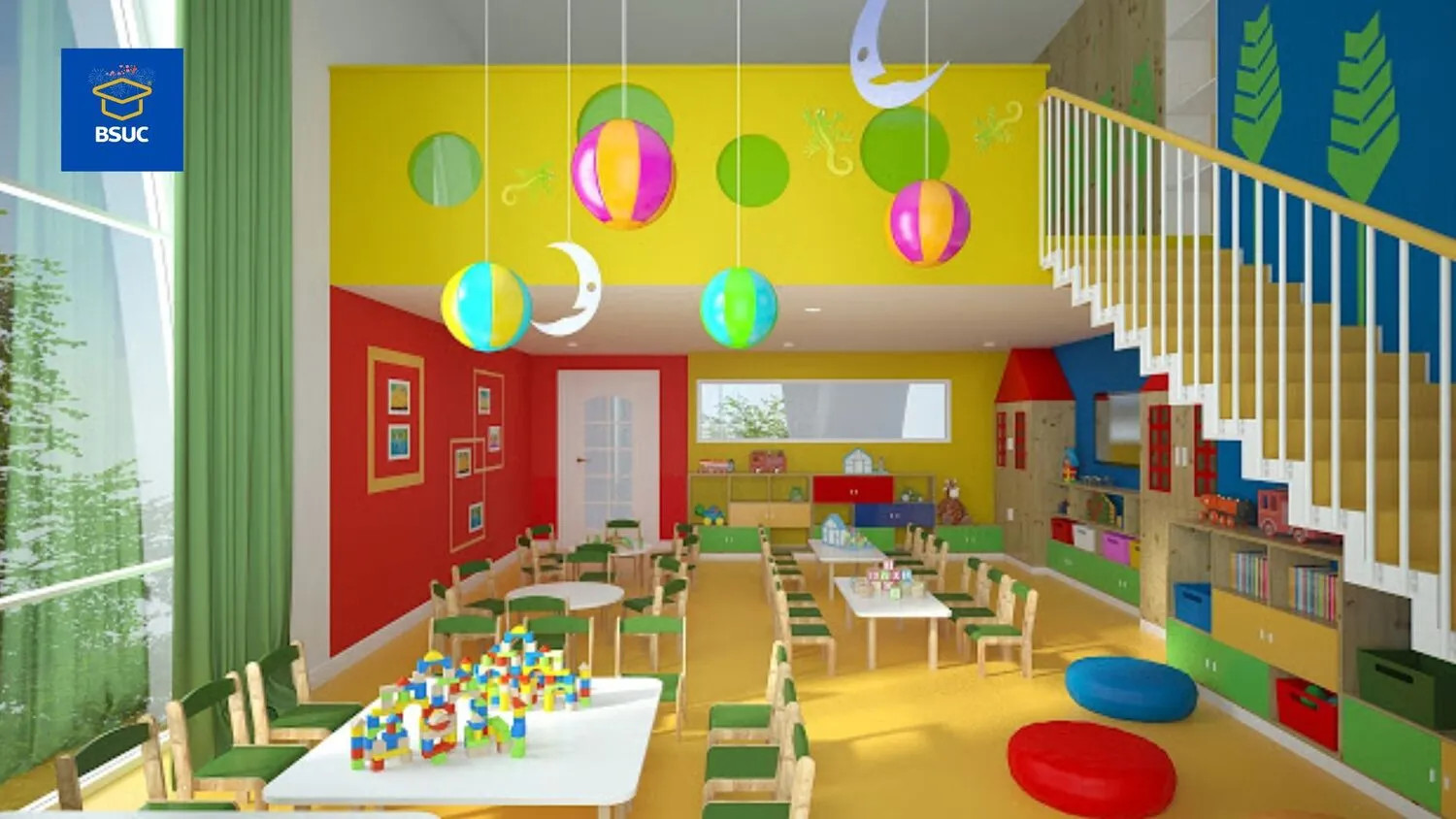 Hình ảnh cơ sở vật chất trường mầm non