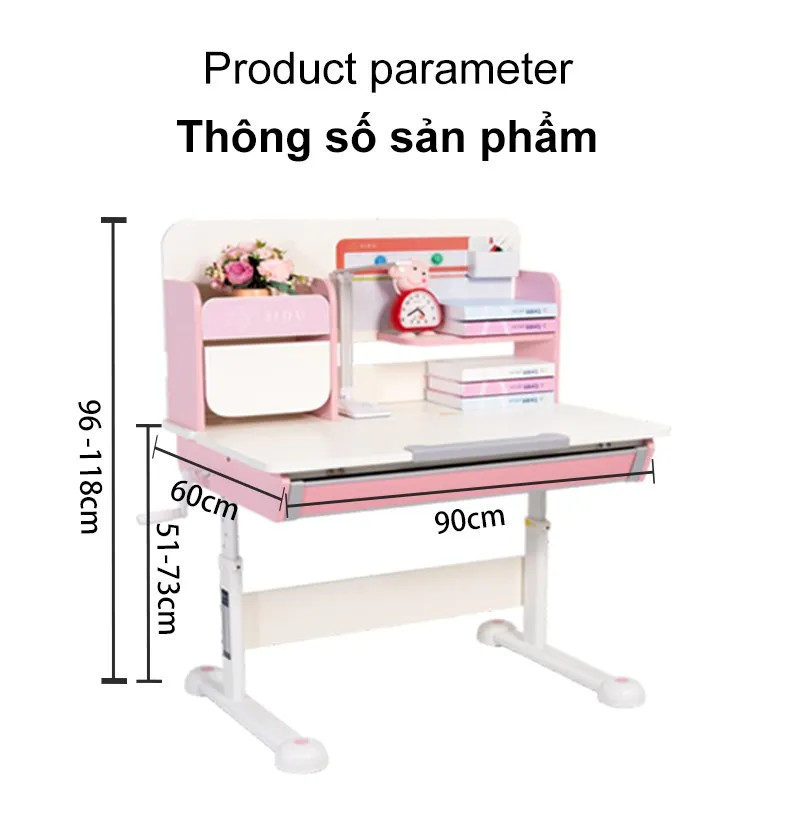 Kích thước bàn học
