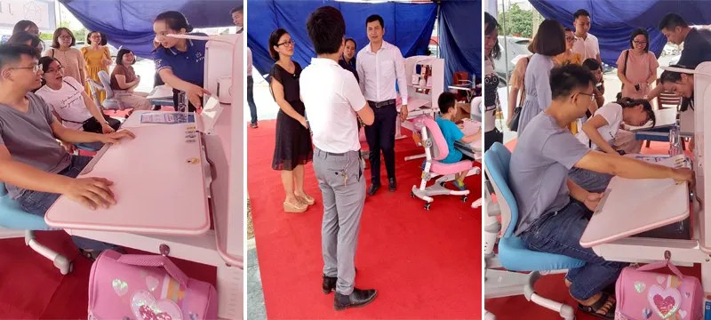 Giới thiệu bàn học chống gù BSUC tại trường Archimedes