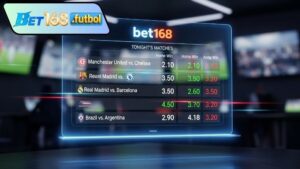 Cách xem kèo bóng đá tối nay Bet168